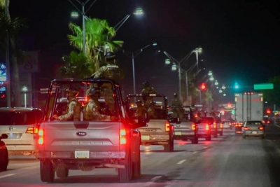 MARINA CIRCULA EN CALLES DE NUEVO LAREDO; VIOLAN MEDIDA CAUTELAR