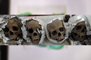 GN asegura 4 cr&aacute;neos humanos en aeropuerto de Quer&eacute;taro