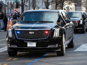 La Bestia: el coche blindado en el que Joe Biden recorrer&aacute; M&eacute;xico