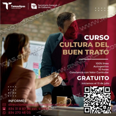 Invita Direcci&oacute;n de Mediaci&oacute;n a Curso sobre &ldquo;Cultura del Buen Trato&rdquo;