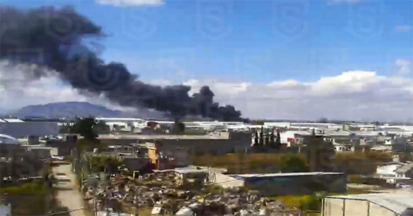 Se desploma avión en las inmediaciones del Aeropuerto de Toluca