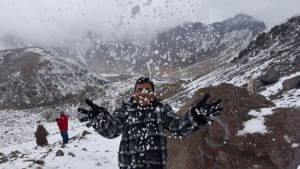 Prevén caída de nieve en algunos estados del país