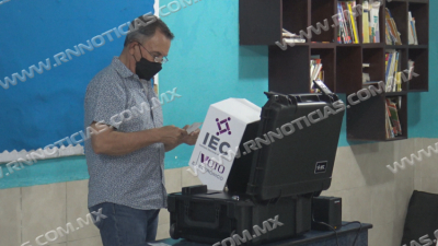 Votan por primera vez en Nuevo Laredo en casillas electr&oacute;nicas