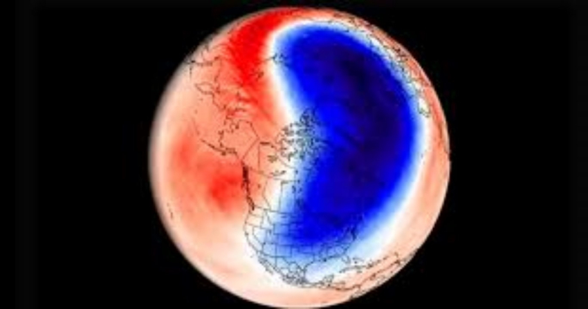 V&oacute;rtice Polar har&aacute; de enero el mes m&aacute;s fr&iacute;o en una d&eacute;cada