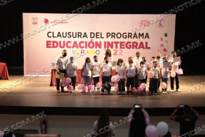 FINALIZA CURSO DE VERANO QUE NIVEL&Oacute; EL RENDIMIENTO ACAD&Eacute;MICO DE 435 NI&Ntilde;OS Y NI&Ntilde;AS