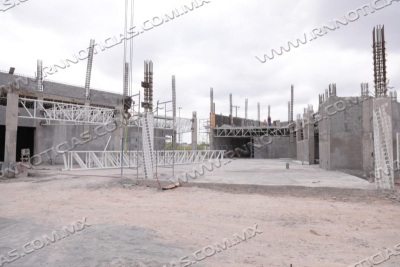 Avanza la construcci&oacute;n de la Infoteca en Nuevo Laredo