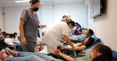 Colabora UAT en campaña altruista para donar sangre