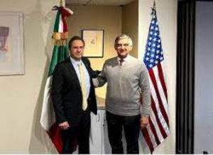 Gobernador y Embajador de M&eacute;xico en EU promueven inversiones para Tamaulipas