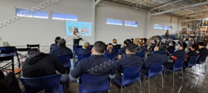 LLEVAN PL&Aacute;TICAS DE EDUCACI&Oacute;N VIAL A MAQUILADORAS DE NUEVO LAREDO