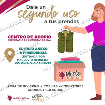 Invitaci&oacute;n a ser solidarios: Campana &ldquo;Dale un segundo uso a tus prendas&rdquo;