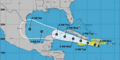 Vigilan la Depresión ‘Grace’ podría llegar a Tamaulipas