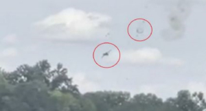 Dos personas saltan de avi&oacute;n a punto de estrellarse y logran salvarse