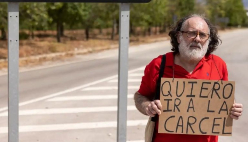 Hombre con c&aacute;ncer pide que lo metan a la c&aacute;rcel para no morir solo