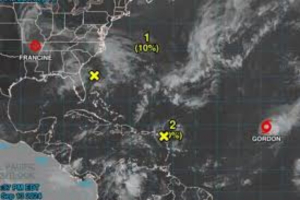 Se forma la tormenta tropical &lsquo;Gordon&rsquo;