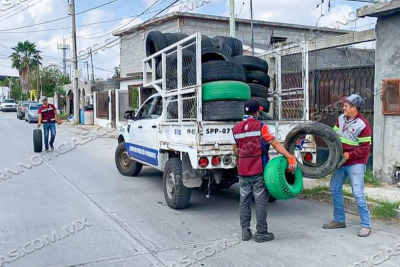 VAN M&Aacute;S DE 254 MIL LLANTAS RECOLECTADAS POR EL GOBIERNO MUNICIPAL