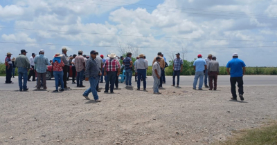 Productores vuelven a bloquear la carretera Victoria-Matamoros