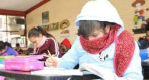 SET evalúa modificar horario escolar ante fríos invernales