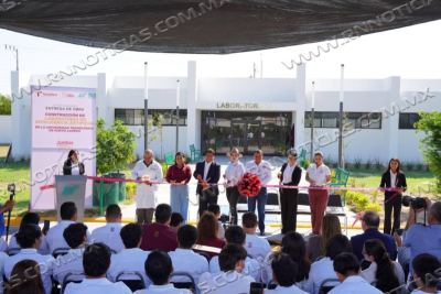 NUEVO LAREDO MARCA PAUTA EN TAMAULIPAS: ENTREGA CARMEN LILIA CANTUROSAS LABORATORIO DE INTELIGENCIA ARTIFICIAL EN LA UNIVERSIDAD TECNOL&Oacute;GICA