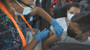 Sigue vacunaci&oacute;n anticovid transfronteriza para ni&ntilde;os de 6 meses a 4 a&ntilde;os
