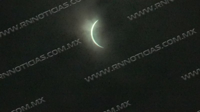 VIDEO Visualizan eclipse solar en Nuevo Laredo pese a nubosidad