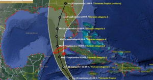 Hurac&aacute;n &lsquo;Ian&rsquo; provocar&aacute; lluvias muy fuertes en Quintana Roo, Yucat&aacute;n y Campeche