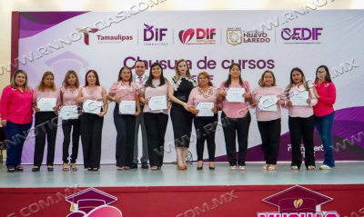 SISTEMA DIF Y CEDIF GRAD&Uacute;AN A 200 MUJERES LISTAS PARA EMPRENDER Y FORTALECER ECONOM&Iacute;A FAMILIAR