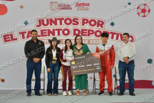 GOBIERNO MUNICIPAL REALIZA PRIMERA DISPERSIÓN DE LA BECA “JUNTOS POR EL TALENTO DEPORTIVO 2025”