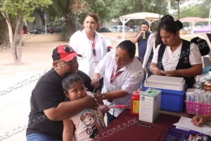 ARRANCA EN NUEVO LAREDO SEMANA NACIONAL DE VACUNACIÓN; SE UNEN GOBIERNO ESTATAL Y MUNICIPAL POR LA SALUD