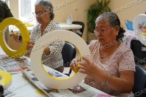 DIF NUEVO LAREDO INVITA AL BAZAR DE ARTE PARA APOYAR EL TALENTO DE ADULTOS MAYORES
