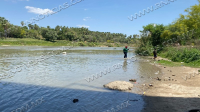 Aumenta nivel del r&iacute;o Bravo; piden no meterse a nadar