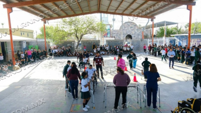 *PROMUEVE DIF NUEVO LAREDO LA INCLUSI&Oacute;N A TRAV&Eacute;S DEL PROGRAMA &ldquo;TE PRESTO MIS ZAPATOS&rdquo;*