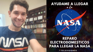 Fue convocado por la NASA y est&aacute; reparando electrodom&eacute;sticos para poder ir