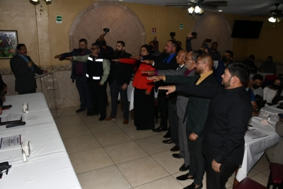 Toma Protesta Club de Periodistas Bravo's A.C de Nuevo Laredo Tamaulipas