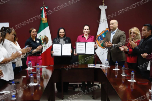 ESTADO Y MUNICIPIO FIRMAN ACUERDO PARA FORTALECER EL RESPETO A LOS DERECHOS HUMANOS EN EL SERVICIO P&Uacute;BLICO