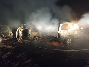 Queman al menos 14 autos y un Oxxo en Guanajuato