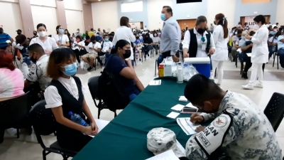 VIDEO Migrantes extranjeros tambi&eacute;n se vieron beneficiados con vacunaci&oacute;n anticovid
