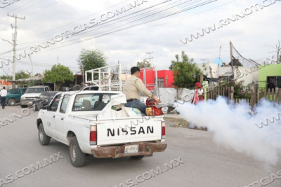 Intensifican Municipio y Estado fumigaci&oacute;n contra el Dengue