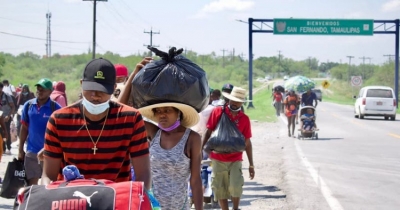 Apoyan colectivos a los inmigrantes haitianos
