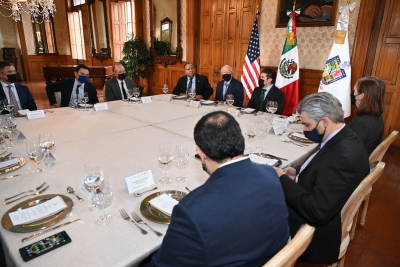Encuentro entre Embajador Salazar y Cuatro Estados Mexicanos del Noreste y Centro de México