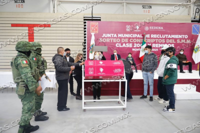 ANUNCIAN SORTEO PARA CONSCRIPTOS CLASE 2004 Y REMISOS