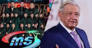 El 15 de septiembre, en el último Grito de AMLO, tocará la Banda MS en el Zócalo