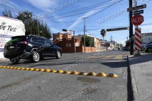 Municipio implementa reductores de velocidad en cruceros con alta incidencia de accidentes