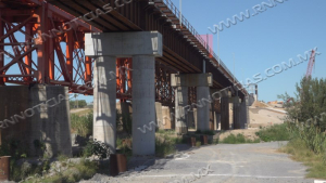 Avanza construcción del nuevo puente ferroviario sobre el río Bravo: CILA