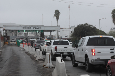 Gobierno Municipal Invita a usar carril de locales por regreso de Paisanos por el Puente Internacional Ju&aacute;rez-Lincoln