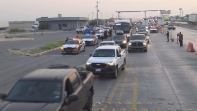 VIDEO Autoridades esperan incremento de paisanos en caravana por Nuevo Laredo