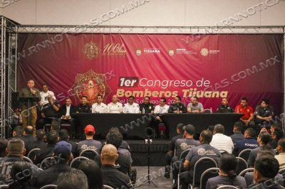 Se capacita personal de Bomberos y Protecci&oacute;n civil en Congreso Nacional en Tijuana