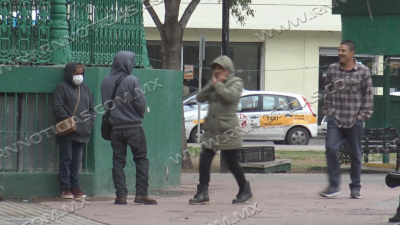 Operativo Carrusel de resguarda a migrantes e indigentes del frente fr&iacute;o