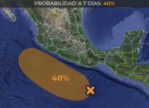 Conagua vigila nuevo posible desarrollo cicl&oacute;nico en el Pac&iacute;fico