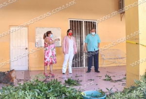 Carmen Lilia emprende campaña de atención y limpieza en las escuelas