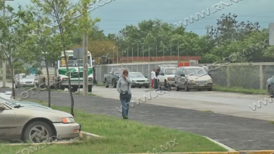 Fuertes vientos por frente fr&iacute;o 41 dejan afectaciones en Nuevo Laredo